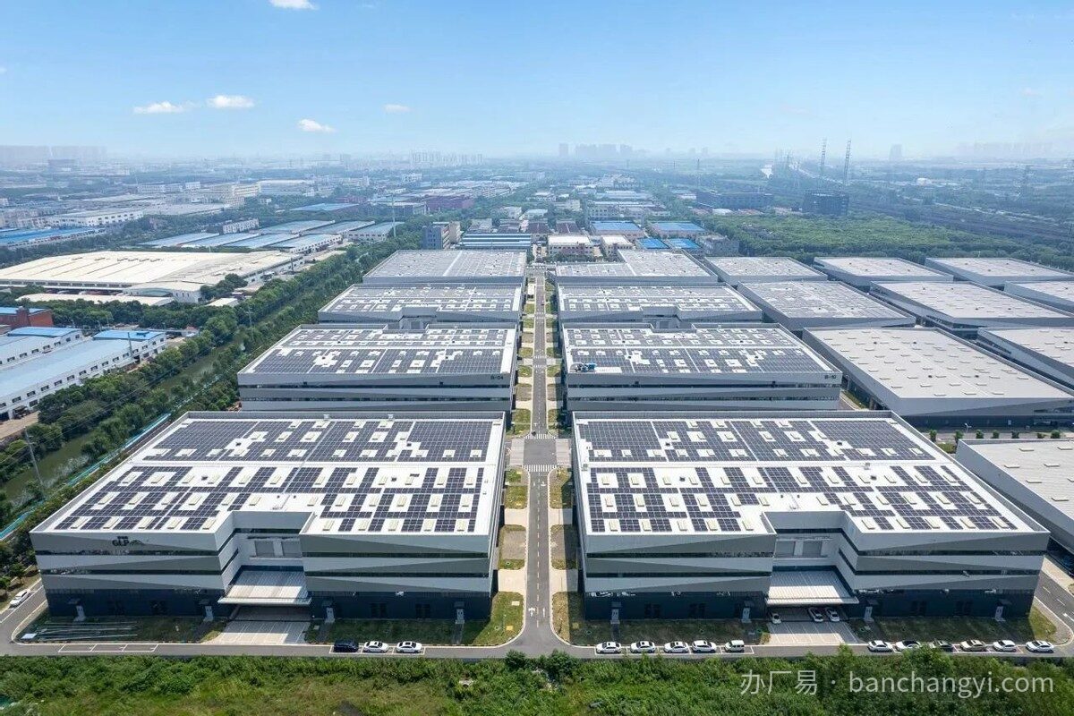 陆家华成智能制造产业园4000㎡单层厂房 丙二类消防 可办环评
