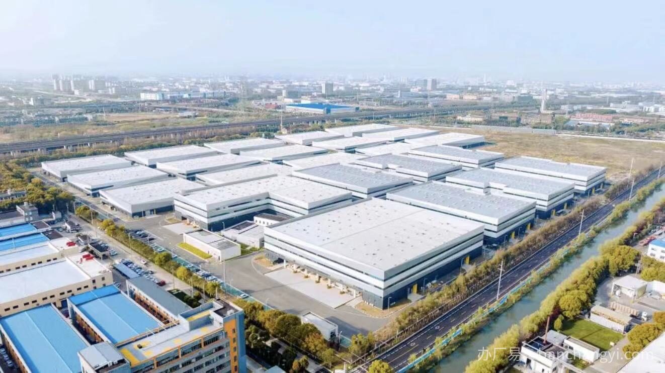 陆家镇厂房实景：陆家华成智能制造产业园4000㎡单层厂房 丙二类消防 可办环评（第2张）